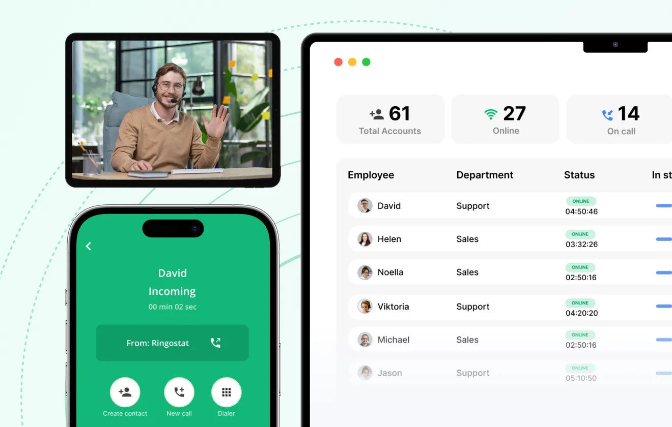современная коммуникационная система для образовательной отрасли от ringostat