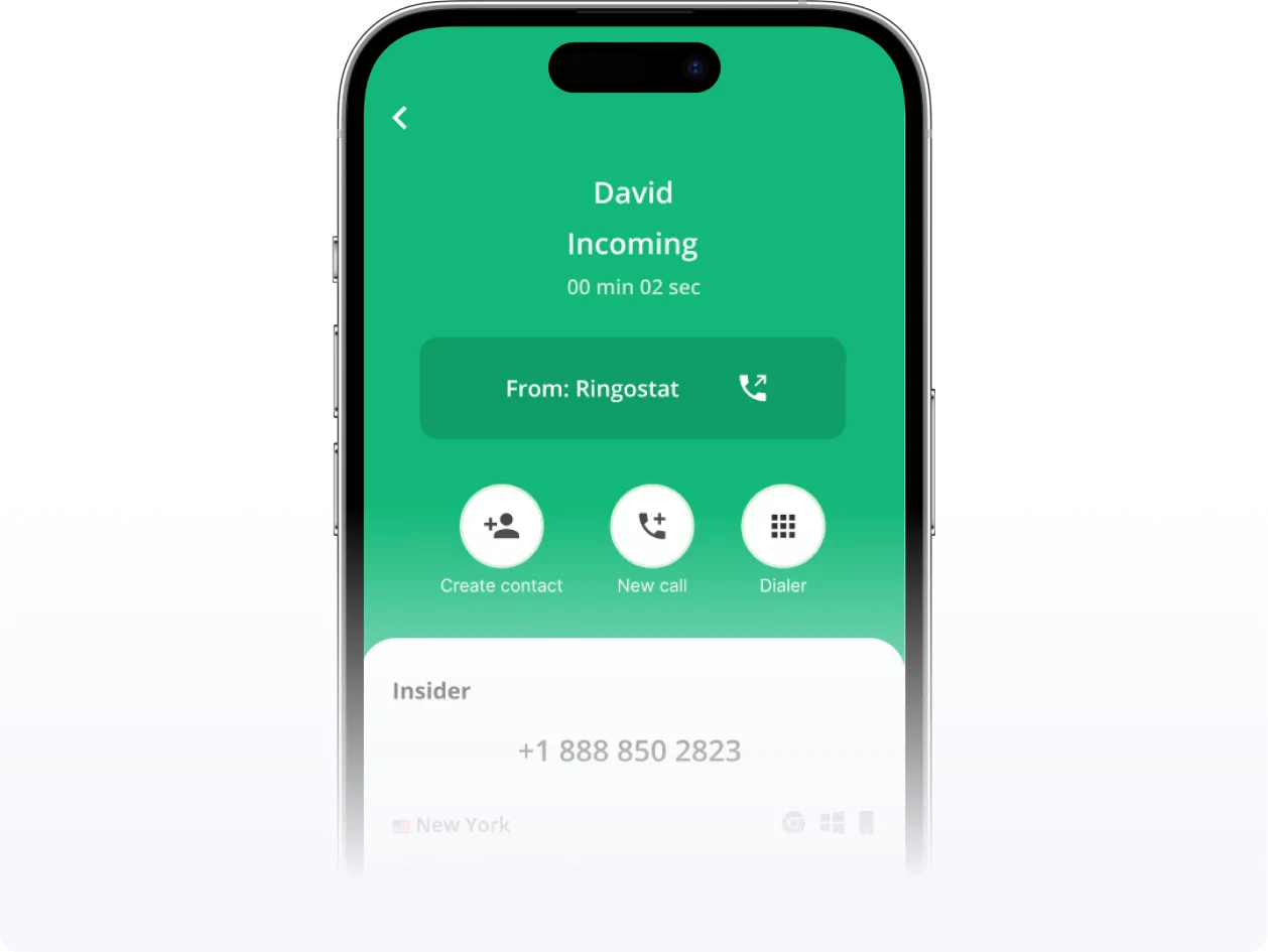 ringostat-smart-phone-app